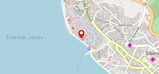 Jadran Restaurant & Bar, Šibenik sulla mappa