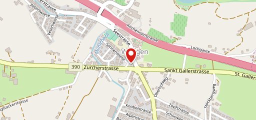 Restaurant Kreuz Wangen SZ sulla mappa