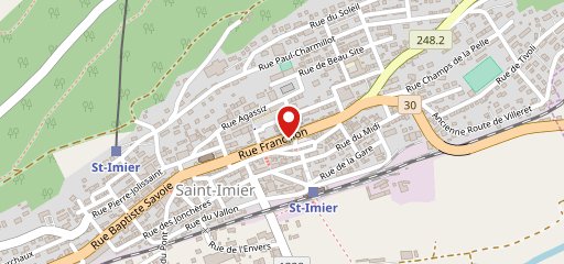 Restaurant la Maison du Peuple sulla mappa