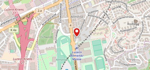 Restaurant & Pizzeria Militärgarten sulla mappa