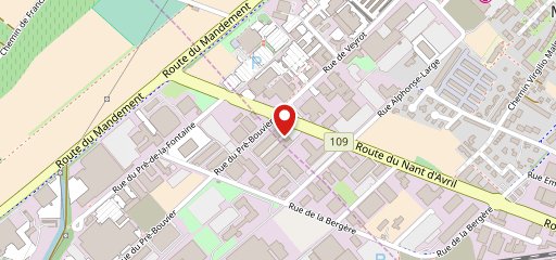 Restaurant du Nant d’Avril sulla mappa