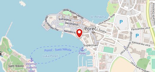 Restaurant Konoba Garibaldi sulla mappa