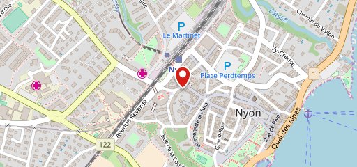 Sushi Shop Nyon sulla mappa