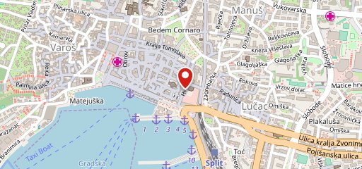 Tiffany restaurant sulla mappa