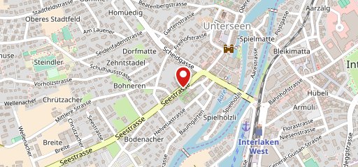 Hotel Beausite Interlaken sulla mappa