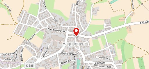 Gasthof Kreuz Hägglingen sulla mappa