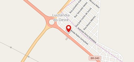 Restaurante 040 no mapa