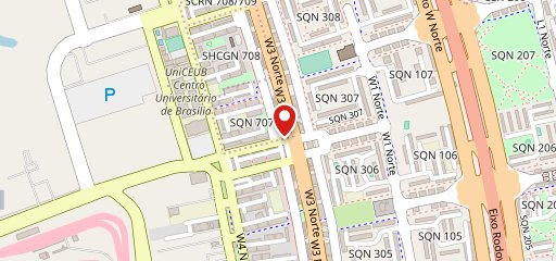 Restaurante 707 no mapa