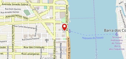 Restaurante Caçarola no mapa