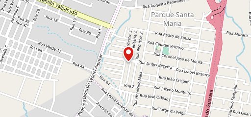 Restaurante Café Brasil no mapa