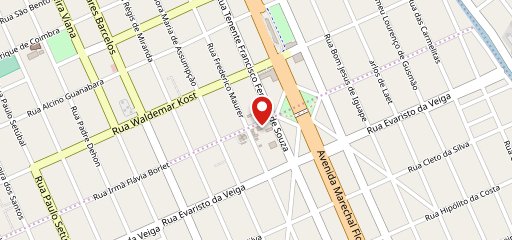 Restaurante Cantinho do Rango no mapa