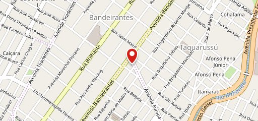 Restaurante e Casa de Frango Paulista no mapa