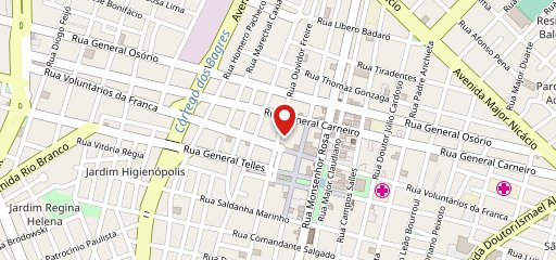 Restaurante Cozinha Da Ciça no mapa