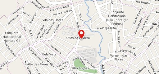 Restaurante da Nina no mapa