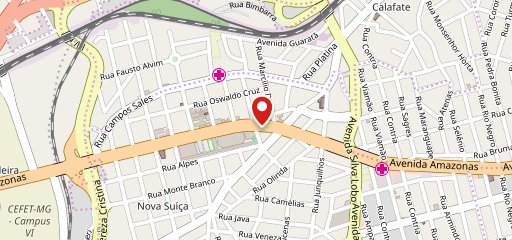 Restaurante E Pizzaria Guarujá - Belo Horizonte, MG no mapa