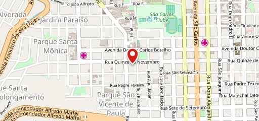 Restaurante Frei Damião Quinze no mapa