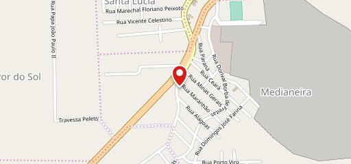 Mascaron Restaurante Giratório no mapa