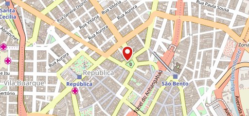 Leiteria Ita no mapa