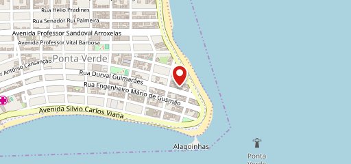 Restaurante Janga Praia no mapa