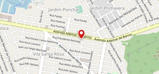 Restaurante Ki-Delícia - Comida Boa no Guaruja no mapa