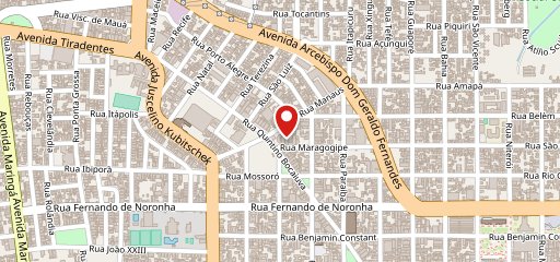 Restaurante Londrinense no mapa