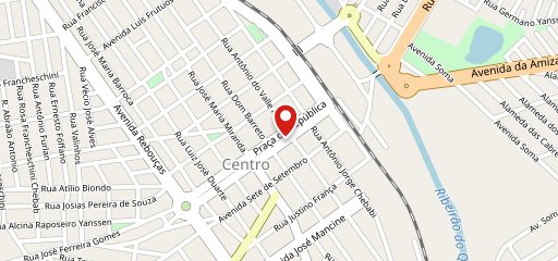 Restaurante Pizzaria Choperia Makey no mapa