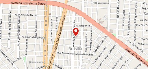 Restaurante Manjericão no mapa