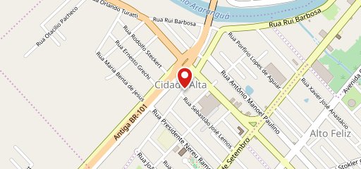 Restaurante Ming no mapa