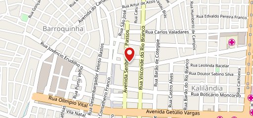 Restaurante Nordestino no mapa