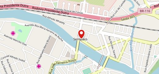 Pasqualine Resende Restaurante e Pizzaria em Resende no mapa