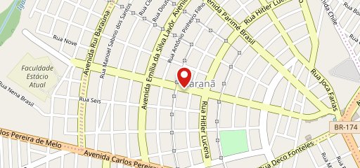 Restaurante Petiscos e caldos no mapa