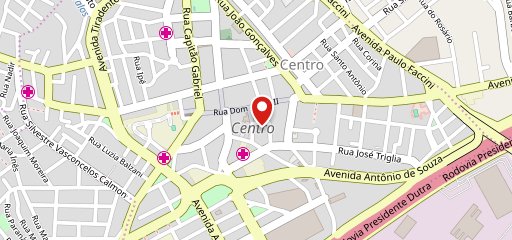 Restaurante JK no mapa