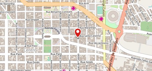 Restaurante Sabor Natural no mapa