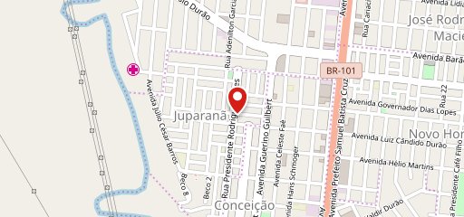 Sakura Linhares no mapa