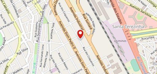 Restaurante Tubarão no mapa