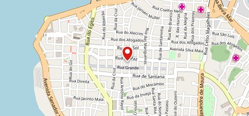 Restaurante Hong Kong no mapa