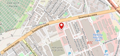 Restavracija City sulla mappa