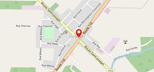 Restaurant Le St-Octave sur la carte