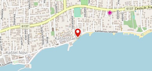 Restoran bar Focus sulla mappa