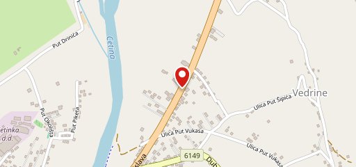 Sobe*** Restoran Dalmacija sulla mappa