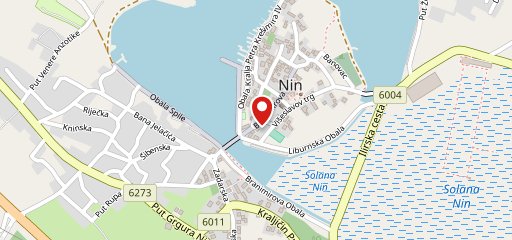Restoran Sokol Nin sulla mappa