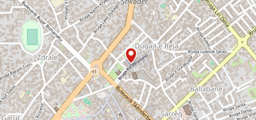 Restorant Sofra Shkodrane sur la carte