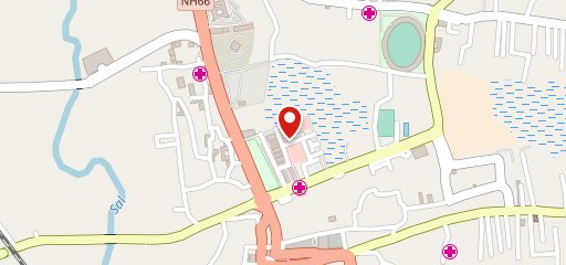 Margaon fish market on map