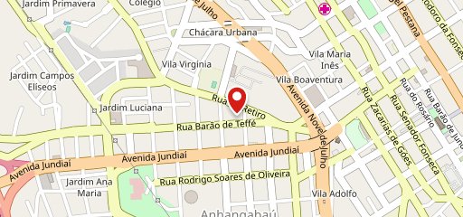 Revolution Burguer & Chopp - Jundiaí no mapa