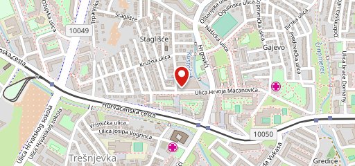 Riblji fast food Triton Jarun sulla mappa