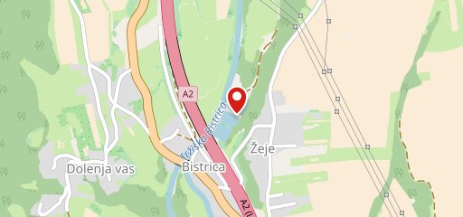 Ribnik Žeje sulla mappa