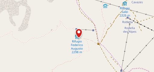 Rifugio Friedrich August sulla mappa