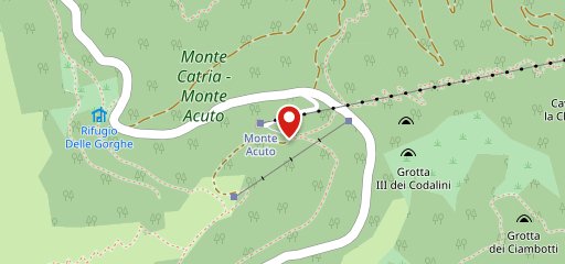 Rifugio Monte Catria Cotaline 1400 Frontone sulla mappa