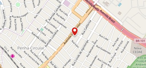 Mix Sport Bar no mapa