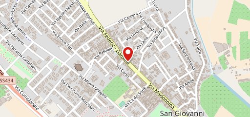 Risotteria Porto Mancino Sangiovanni sulla mappa